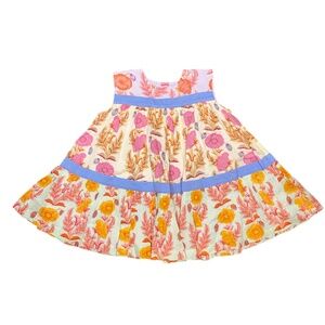 Pink Chicken - Gilded Floral Mix Dress - Size 2 - New With No Tag